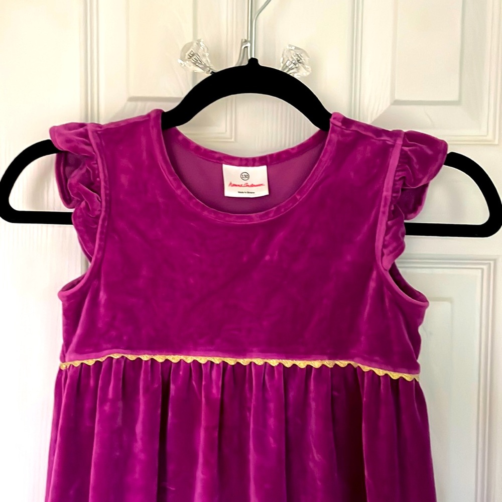 Hanna Andersson velvet holiday dress